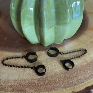 2pcs Minimalist Mittens Ring Goth Punk Jewelry